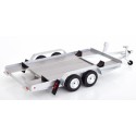 1/18 REMORQUE Porte voiture double essieux DIVERS