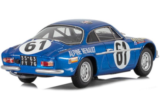 1/43 ALPINE A110 N°61 Le Mans 1968 ALPINE
