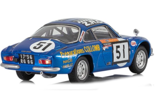 1/43 ALPINE A110 N°51 Le Mans 1968 ALPINE