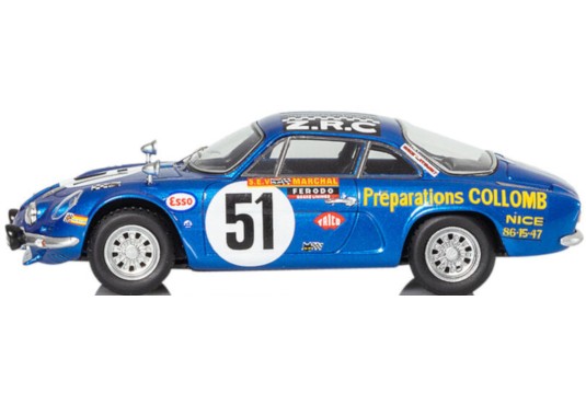 1/43 ALPINE A110 N°51 Le Mans 1968 ALPINE