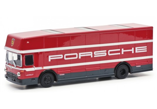 1/64 MERCEDES 0317 Transporteur "PORSCHE" 1970 MERCEDES