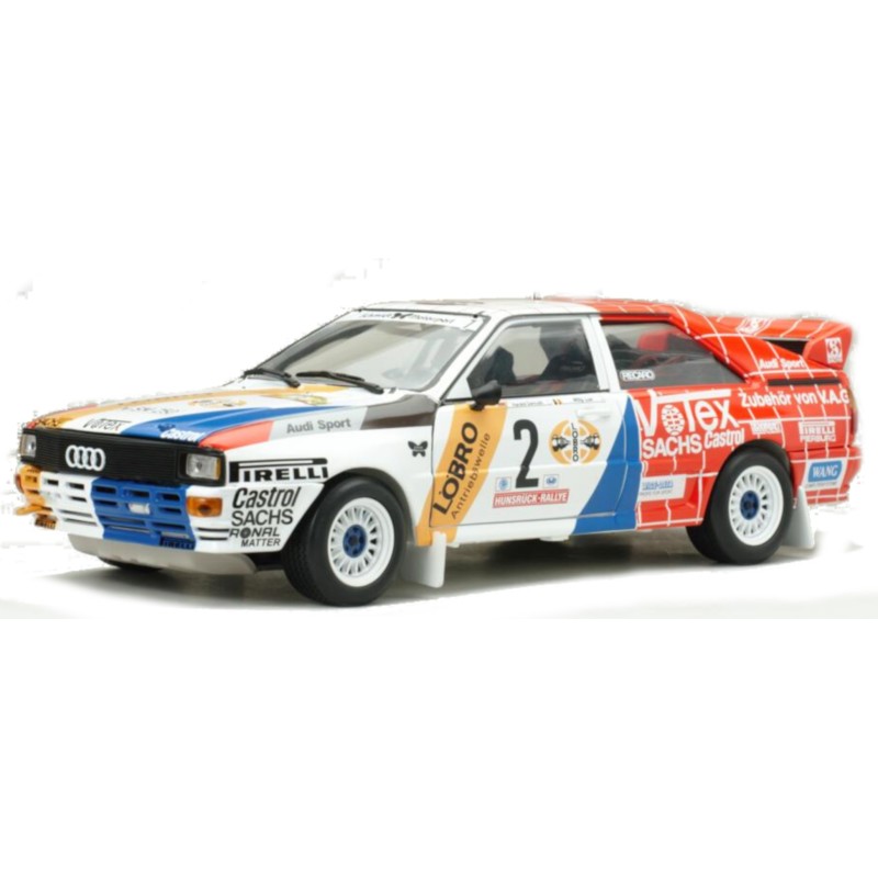 1/18 AUDI Quattro A1 N°3 Rallye Hunsrück 1984 AUDI 1/18 AUDI Quattro A1 N°3 Rallye Hunsrück 1984 AUDI