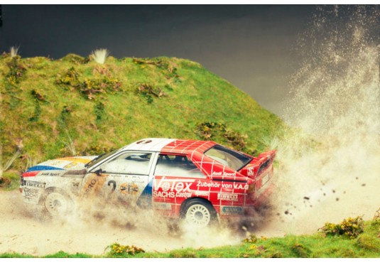 1/18 AUDI Quattro A1 N°3 Rallye Hunsrück 1984 AUDI