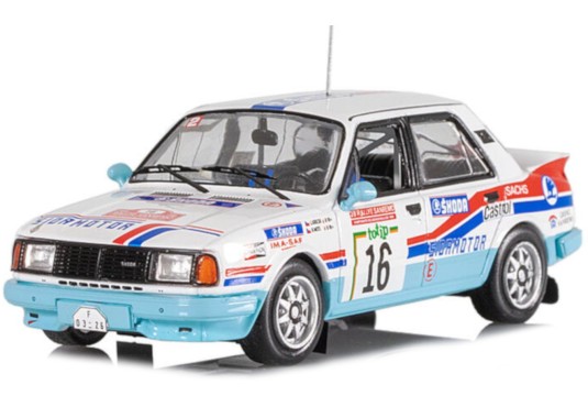 1/43 SKODA 130 LR N°16 Rallye San Remo 1986 SKODA