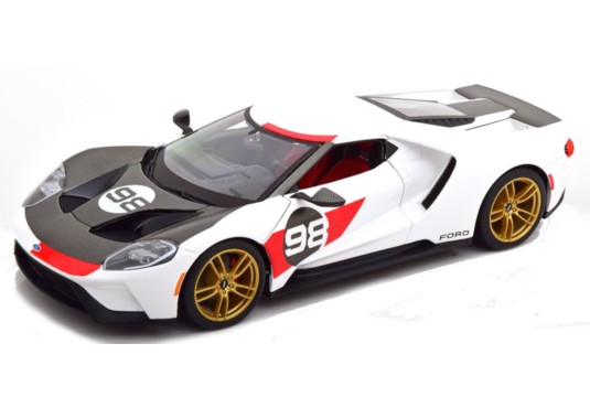 1/18 FORD GT N°98 Heritage Edition 2021 FORD