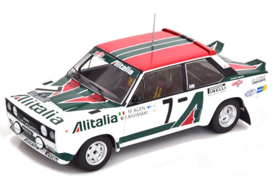 1/24 FIAT 131 Abarth N°7 Rallye Acropolis 1978