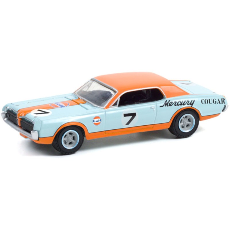 1/64 MERCURY Cougar XR7 Trans Am Racer N°7 1967