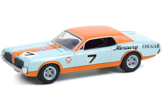 1/64 MERCURY Cougar XR7 Trans Am Racer N°7 1967