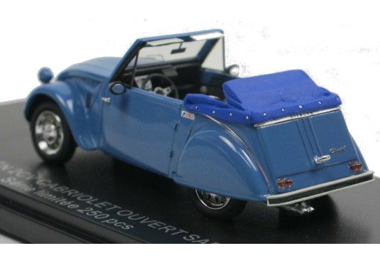 1/43 CITROEN 2 CV Cabriolet ouvert SARHY 1984