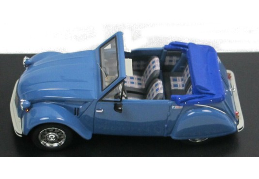 1/43 CITROEN 2 CV Cabriolet ouvert SARHY 1984