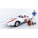 1/18 SPEED RACER N°5 Mach 5 + Personnages