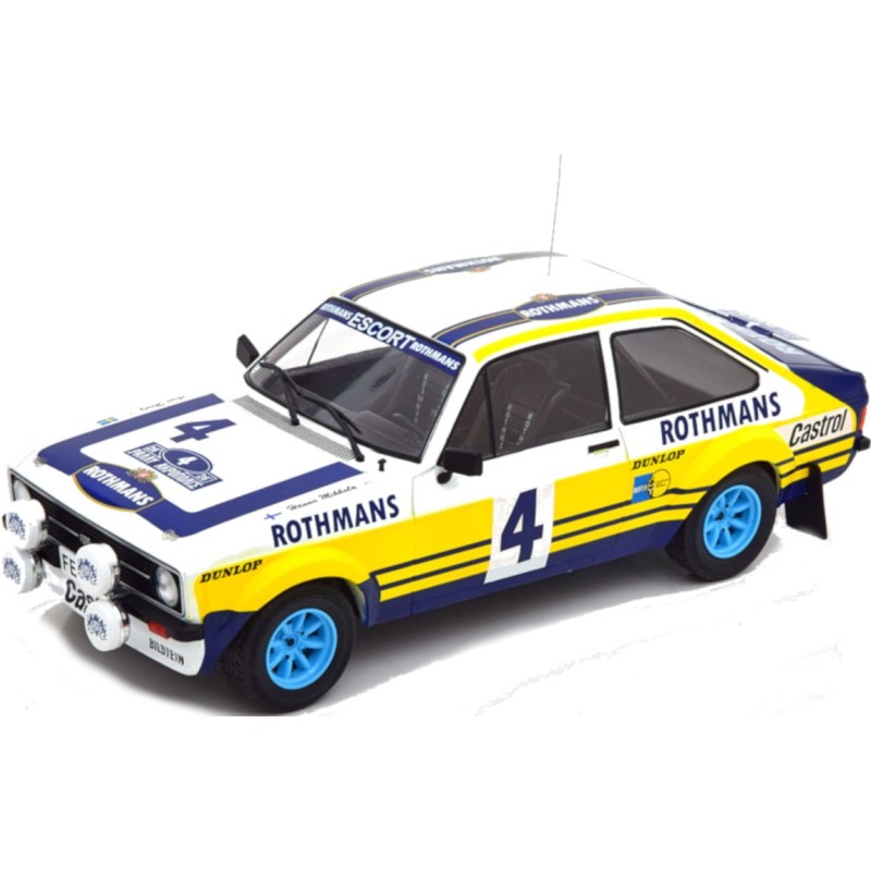 1/18 FORD Escort MKII RS 1800 N°4 Rallye Acropolis 1979