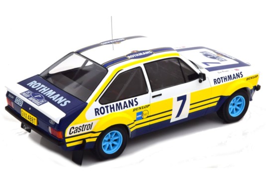 1/18 FORD Escort MKII RS 1800 N°7 Rallye Acropolis 1979