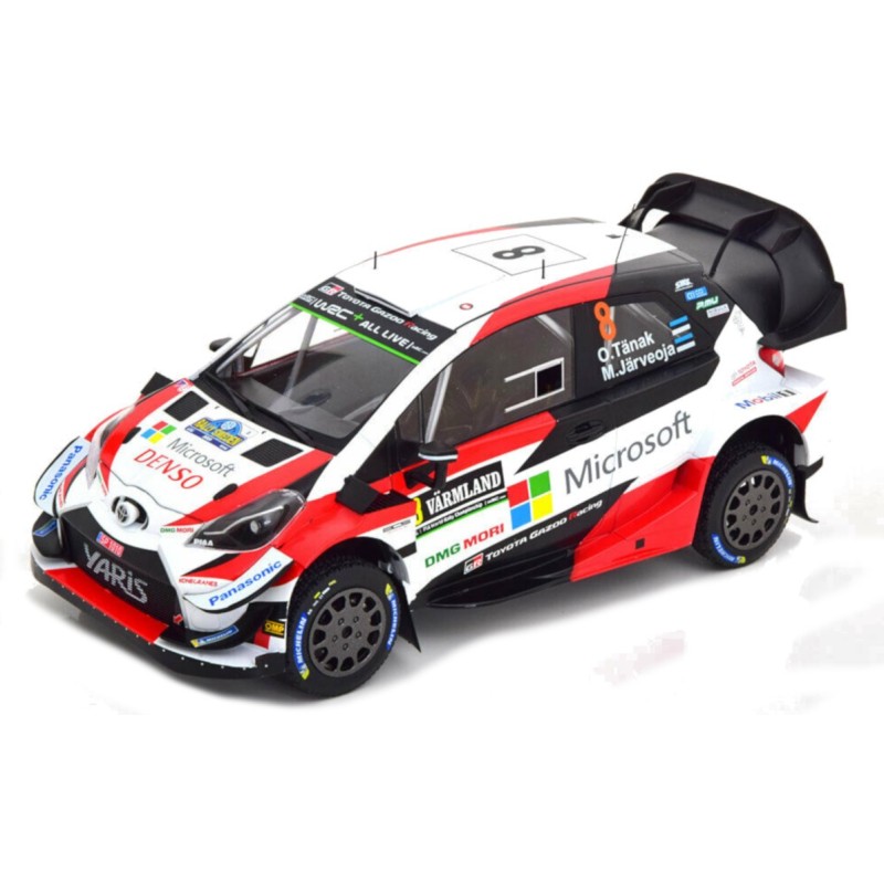 1/18 TOYOTA Yaris WRC N°8 Rallye Suède 2019