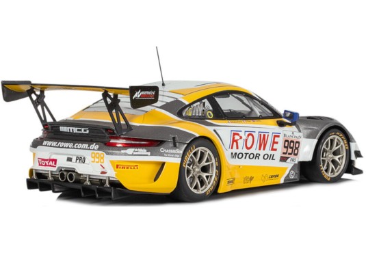 1/18 PORSCHE 991 GT3 R N°998 ROWE 24 Heures de Spa 2019