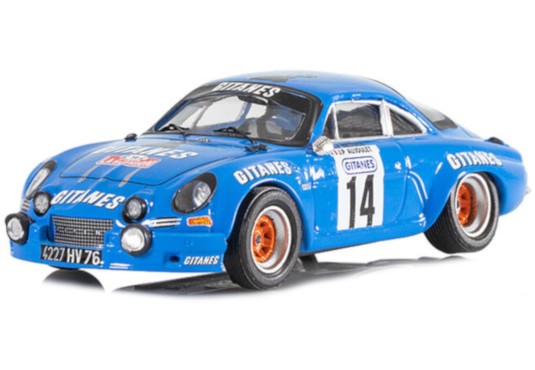 1/43 ALPINE A110 N°14 Tour de la Réunion 1975