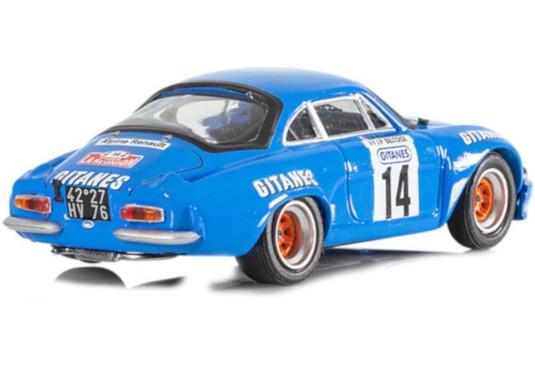 1/43 ALPINE A110 N°14 Tour de la Réunion 1975