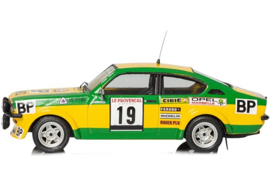 1/43 OPEL Kadett GT/E N°19 Tour de Corse 1976