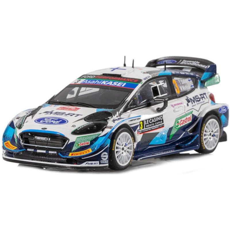 1/43 FORD FIESTA WRC N°3 Monte Carlo 2021