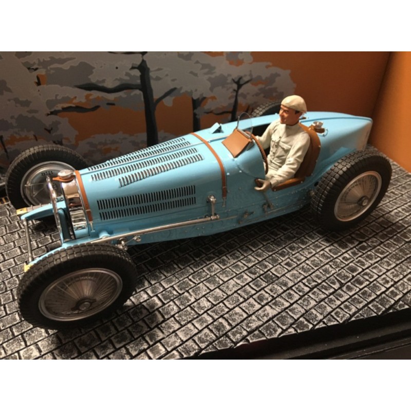 1/18 BUGATTI Type 59 Châssis 59124 + Pilote Gentleman Driver 1934