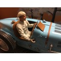 1/18 BUGATTI Type 59 Châssis 59124 + Pilote Gentleman Driver 1934