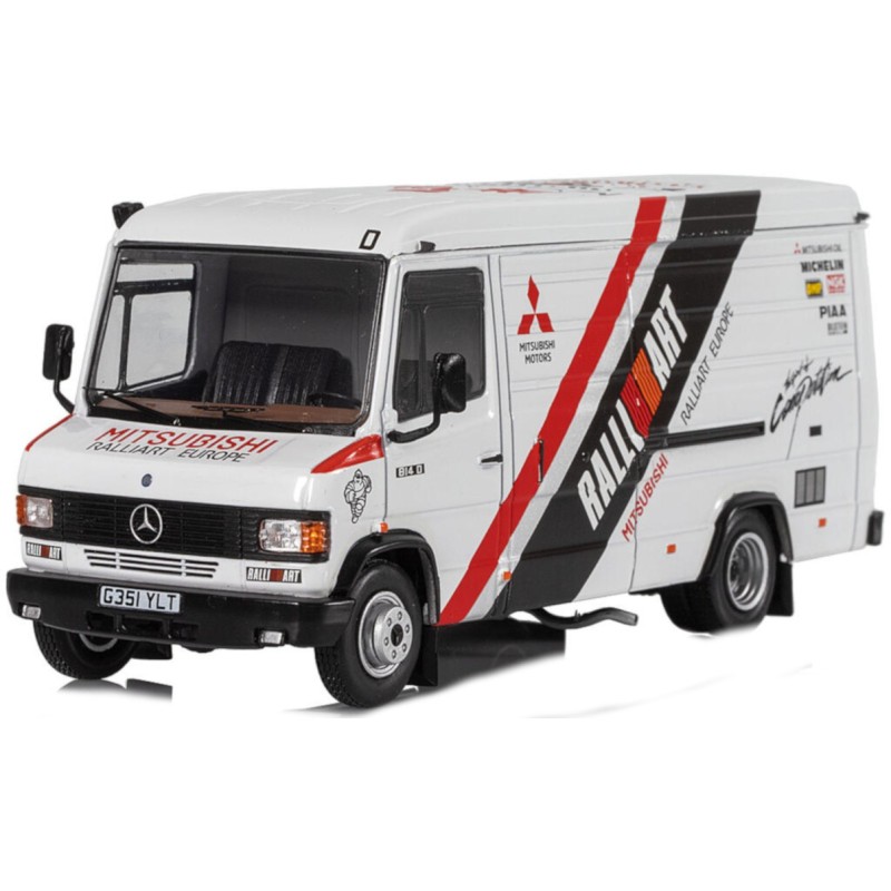 1/43 MERCEDES 814 D "Mitsubishi Motors" Ralliart Europe 1990