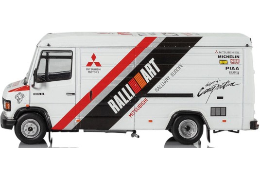 1/43 MERCEDES 814 D "Mitsubishi Motors" Ralliart Europe 1990