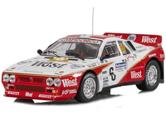 1/43 LANCIA 037 Rally Evo 2 N°6 Rallye Antibes 1984