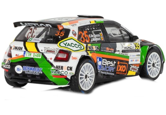 1/43 SKODA Fabia R5 Evo N°35 Rallye Monza 2020