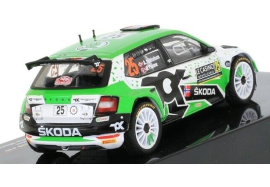 1/43 SKODA Fabia Rally2 EVO N°25 Monte Carlo 2021