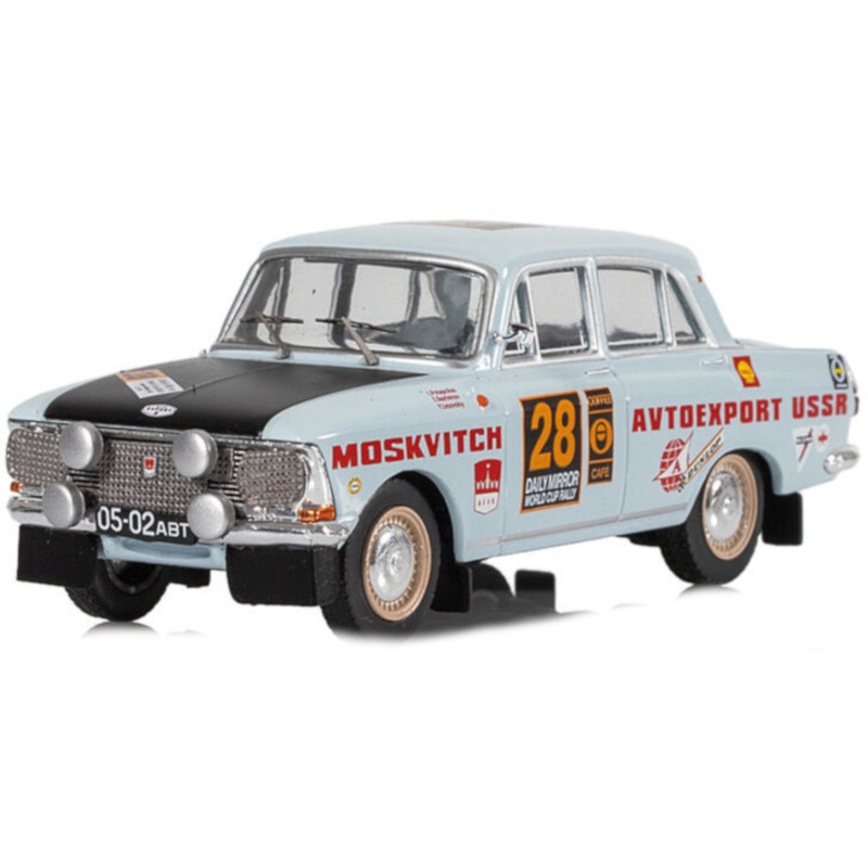 1/43 MOSKVITCH 412 N°28 Rallye London Mexico 1970