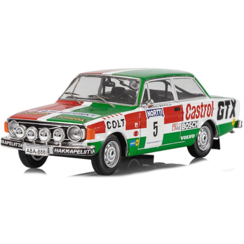 1/43 VOLVO 142 N°5 Rallye 1000 Lakes 1973