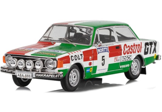 1/43 VOLVO 142 N°5 Rallye 1000 Lakes 1973