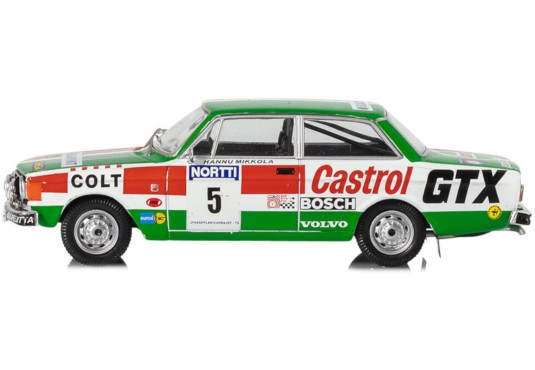 1/43 VOLVO 142 N°5 Rallye 1000 Lakes 1973