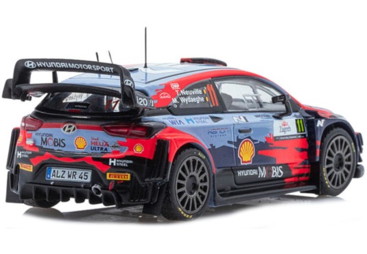 1/43 HYUNDAI i20 N°11 Rallye Croatie 2021