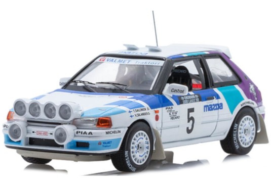 1/43 MAZDA 323 GT-X N°5 Rallye 1000 Lakes 1990