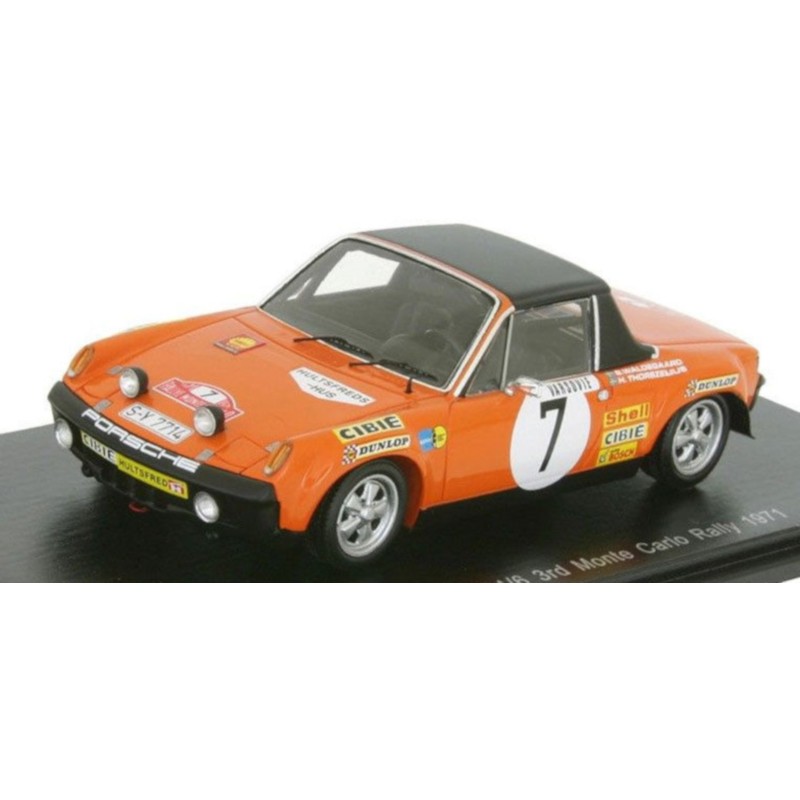 1/43 PORSCHE 914/6 N°7 Monte Carlo 1971