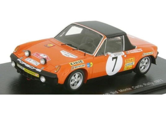 1/43 PORSCHE 914/6 N°7 Monte Carlo 1971