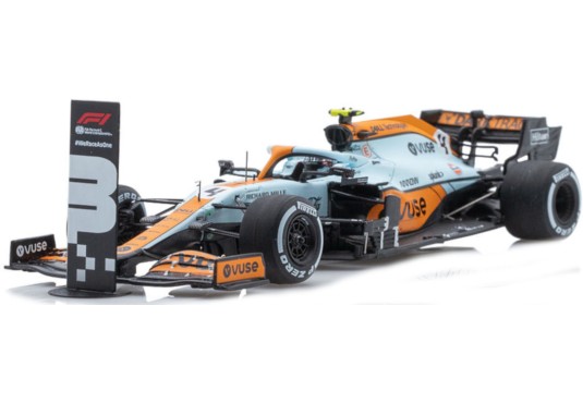 1/43 MC LAREN MCL35M N°4 Grand Prix Monaco 2021