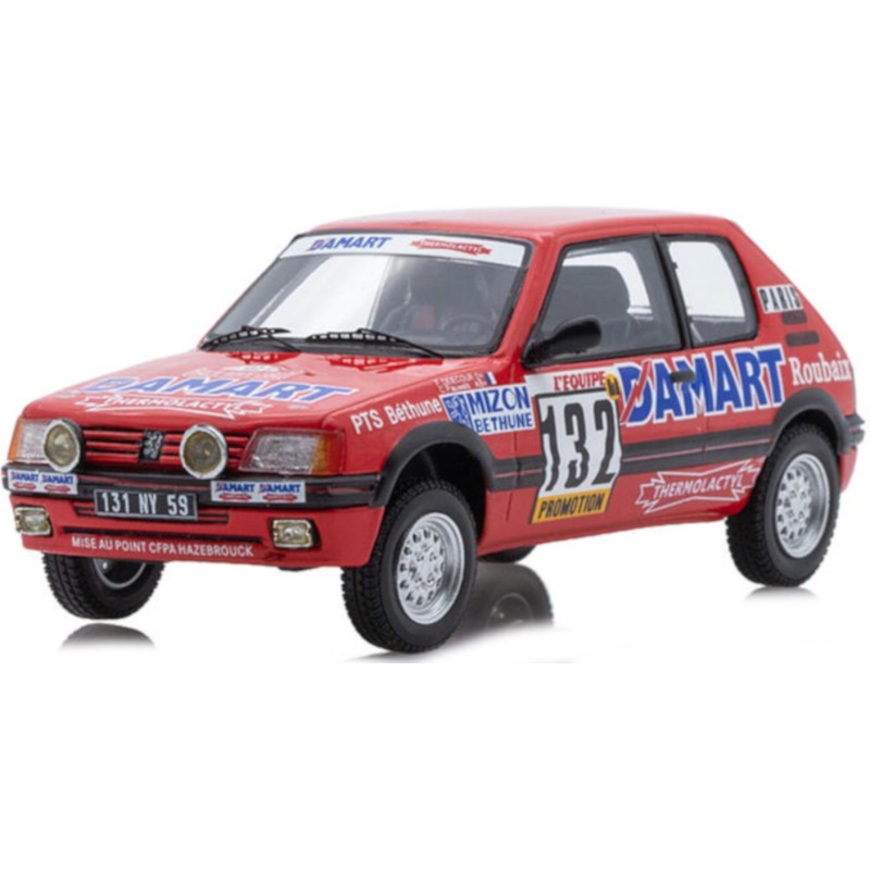 1/43 PEUGEOT 205 GTI N°132 Monte Carlo 1986