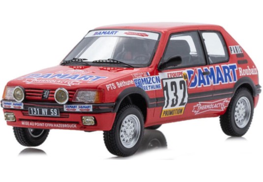 1/43 PEUGEOT 205 GTI N°132...