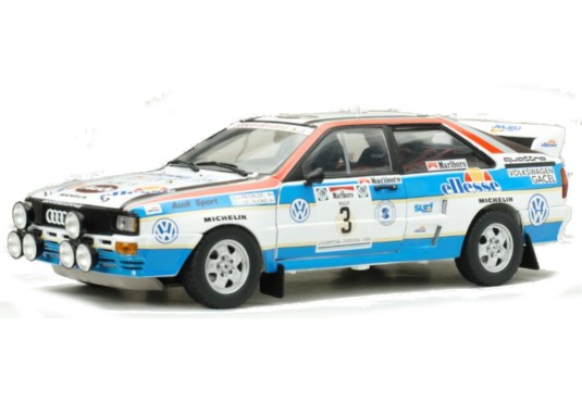 1/18 AUDI Quattro A2 N°3 Rallye Argentine YPF 1984