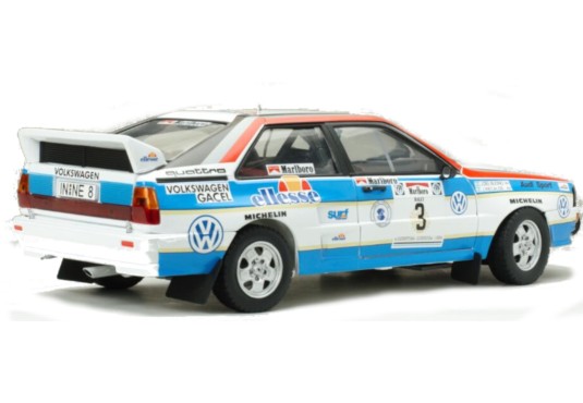 1/18 AUDI Quattro A2 N°3 Rallye Argentine YPF 1984