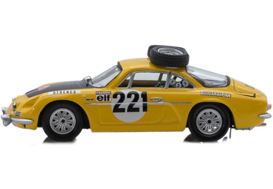 1/43 ALPINE A110 Bulgaralpine N°221 Monte Carlo 1969