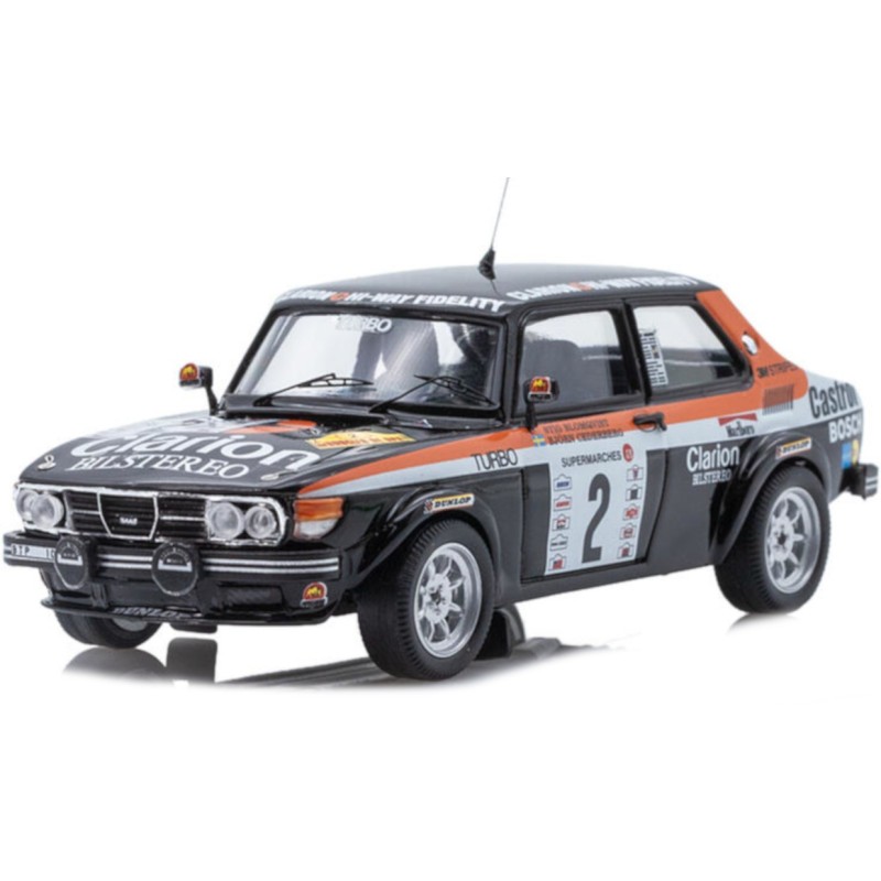 1/43 SAAB 99 Turbo N°2 Boucles de Spa 1980