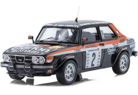 1/43 SAAB 99 Turbo N°2 Boucles de Spa 1980