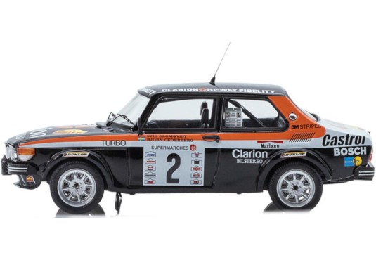 1/43 SAAB 99 Turbo N°2 Boucles de Spa 1980