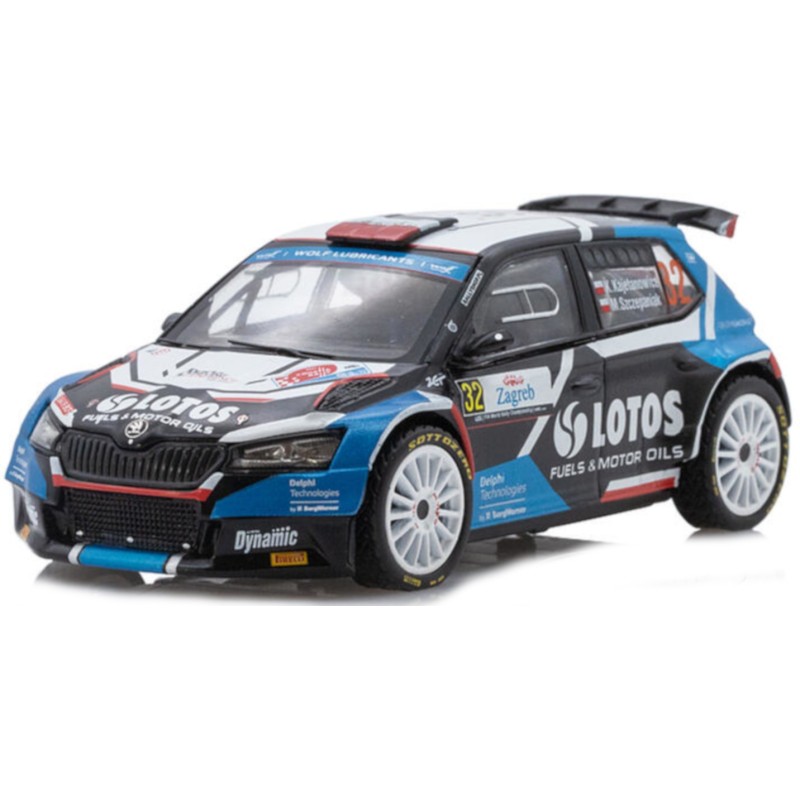 1/43 SKODA Fabia Rallye2 EVO N°32 Rallye Croatie 2021