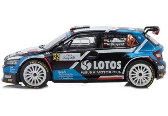 1/43 SKODA Fabia Rallye2 EVO N°32 Rallye Croatie 2021