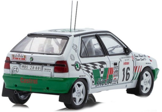 1/43 SKODA Felicia Kit Car N°16 Tour de Corse 1995